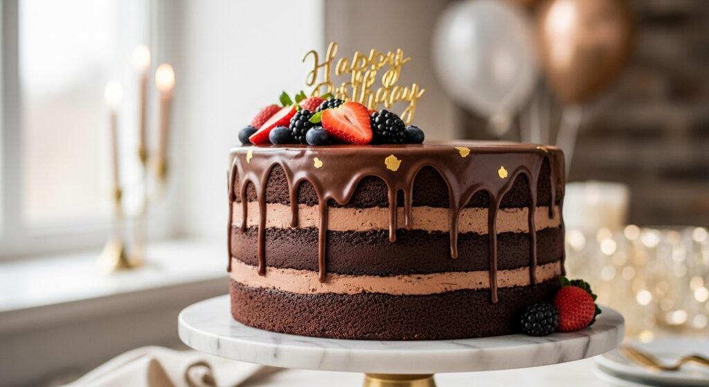 28 Stunning Chocolate Birthday Cake Ideas for Showstopping Celebration Desserts