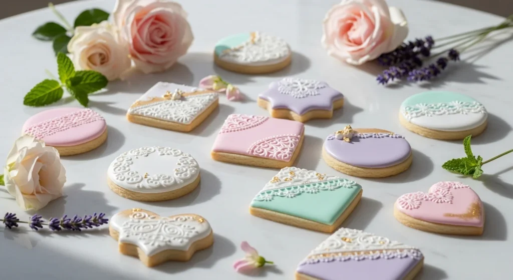 20 Aesthetic Decorated Sugar Cookie Ideas for Beautiful Party-Ready Treats